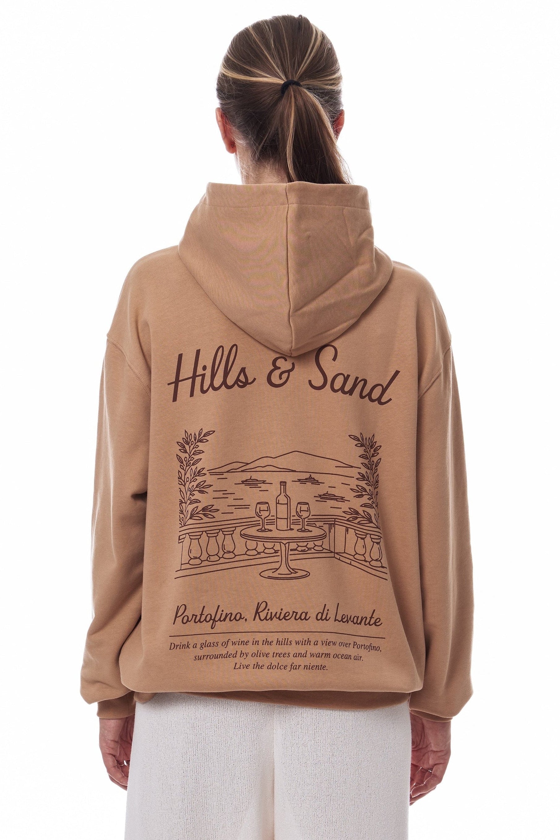 Portofino Hoodie Sand