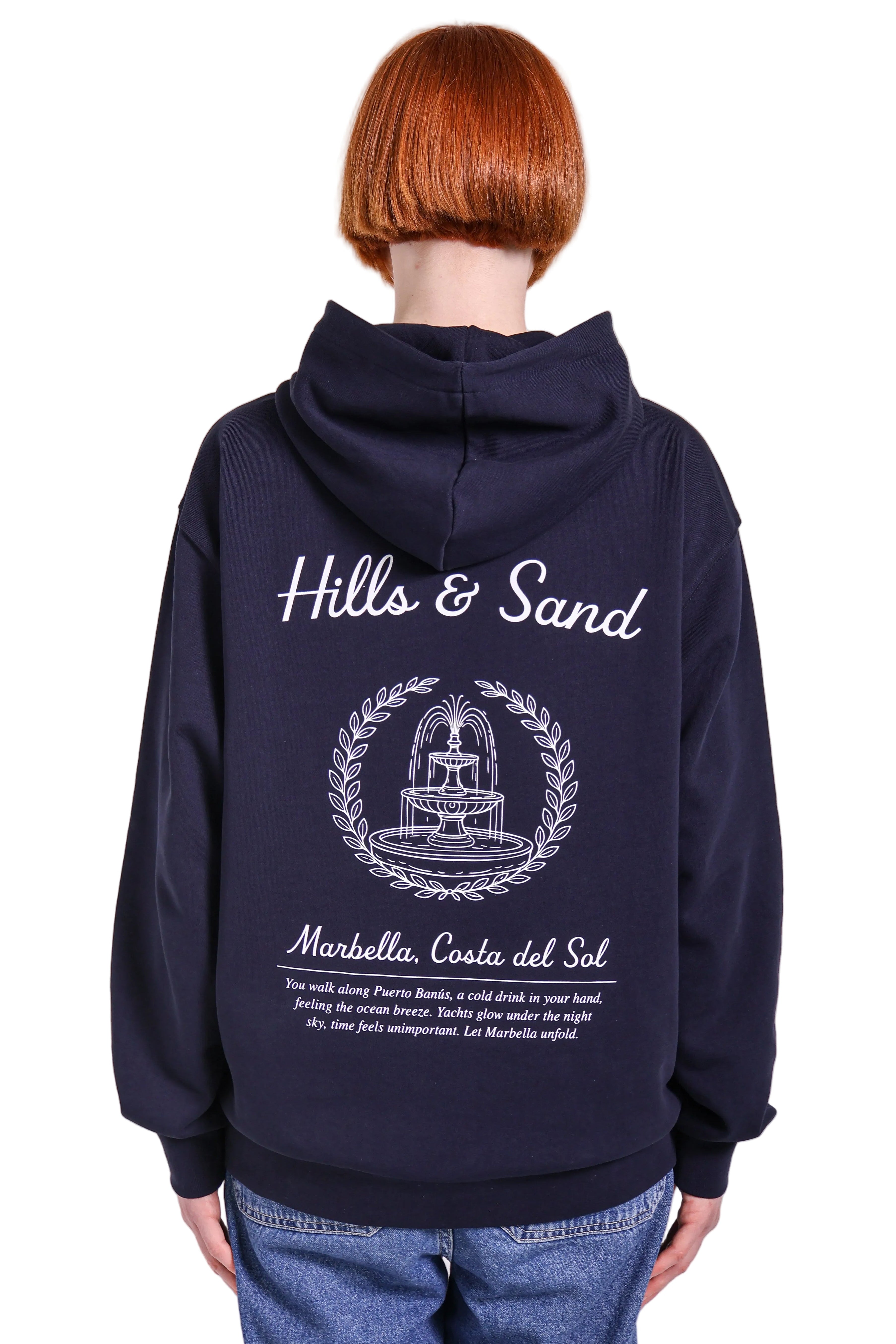 Marbella Hoodie Navy